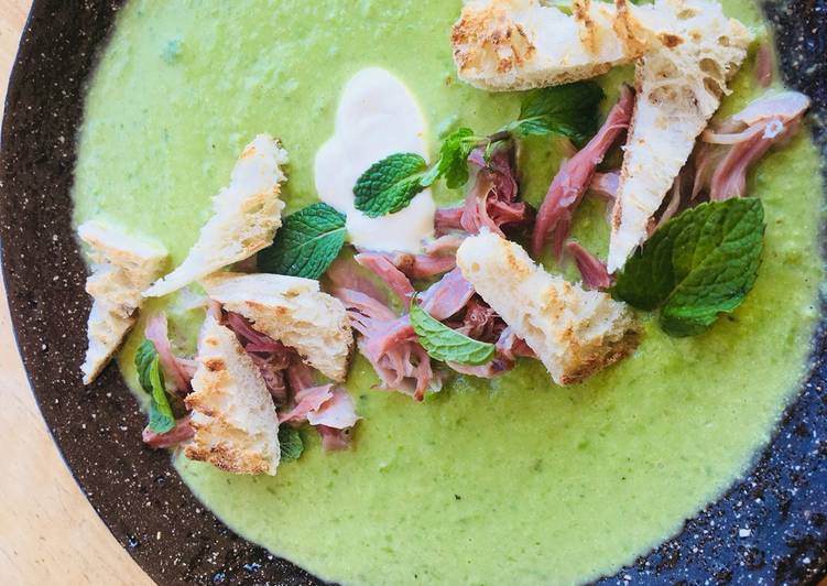 Step-by-Step Guide to Prepare Quick Pea &amp; ham soup