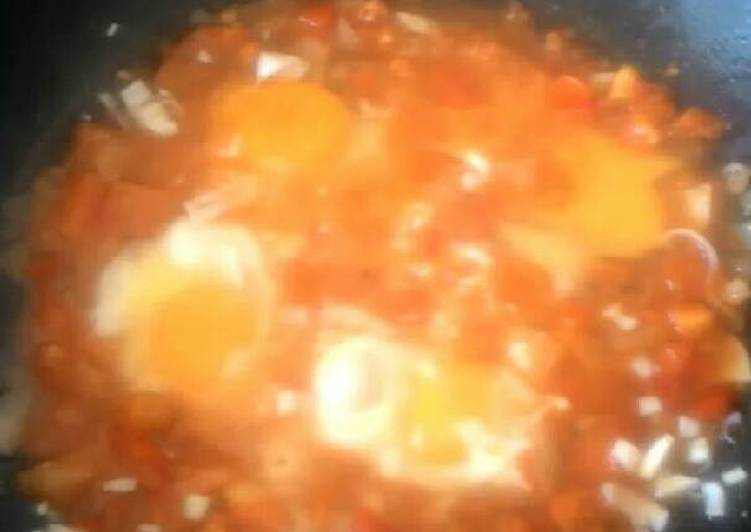 How to Cook Tasty Telur Tomat (Shakshuka) sederhana