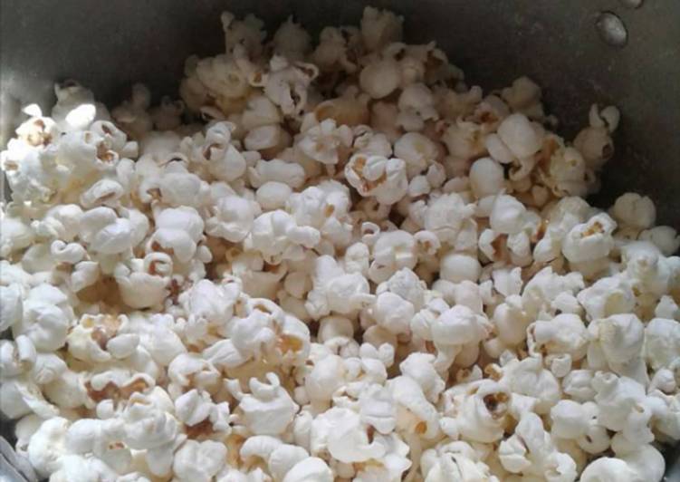 Home made popcorn