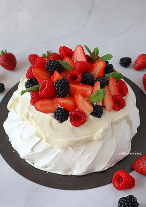 Foto resep Pavlova