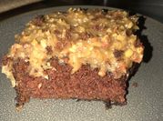 A picture of german chocolate cake