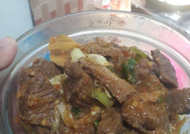 Cara Mudah Resep Rica Rica Daging Sapi Lezat Gudang Kuliner