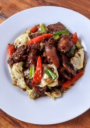 Foto resep Tongseng Ayam Kampung Rica