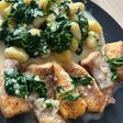 Afrikai harcsafilé gnocchival, bébispenótos mártással 🌱🐟