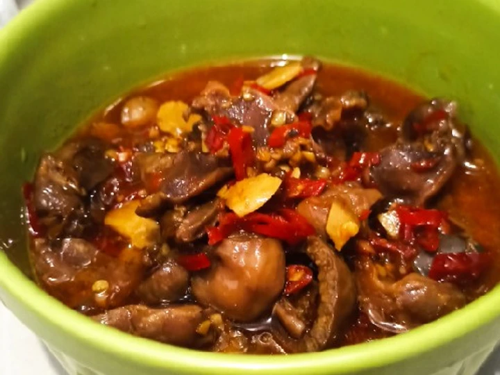 Cara Mudah Membuat Resep Hati Ampela Sambal Jamblang yang Sempurna Anti Ribet, Menggugah Selera