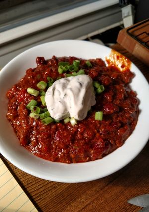 A picture of From-Scratch Chili.
