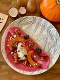☆Crêpes Salées, Betterave, Butternut et Feta☆