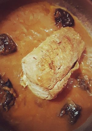 Une photo de Filet mignon aux pruneaux