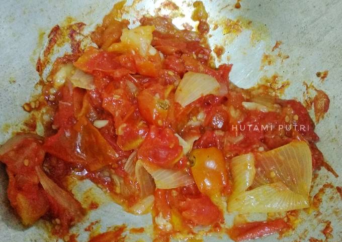 Cara Membuat Saus Tomat Homemade Enak Bangeeeeeet 😭😭😭 yang Bisa Manjain Lidah