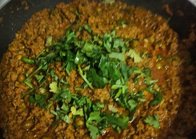 Veg Soya Keema Matar Recipe by Deepank - Cookpad