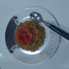 Jain tomato rice A picture of Jain tomato rice.