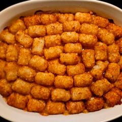 A picture of Tater Tot Casserole.