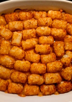 A picture of Tater Tot Casserole.