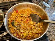 A picture of summer vegetable curry