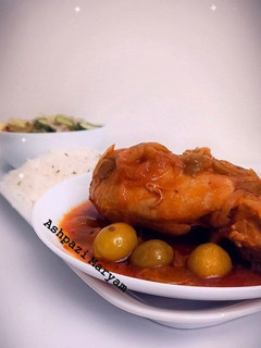 عکسی از دستور خولی مسما گیلانی (خورشت گوجه سبز)