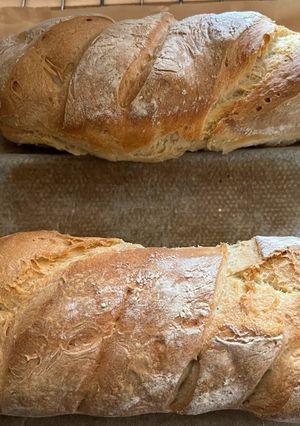 Una foto de Pan blanco súper fácil