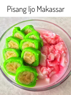 Foto resep Es Pisang Ijo Makassar