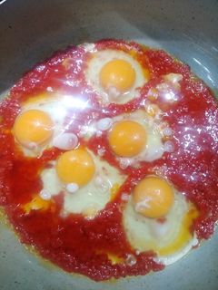 عکسی از دستور املت قهوه خانه ای
