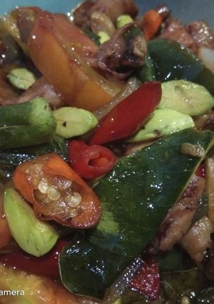 Foto resep Cumi asin pete