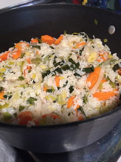A picture of Armenian Leeks and Rice Prinzov Brahs.