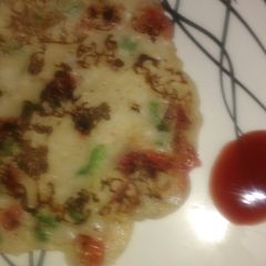 A picture of Veg rava chilla.