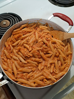 A picture of Vodka Sauce (My Version).