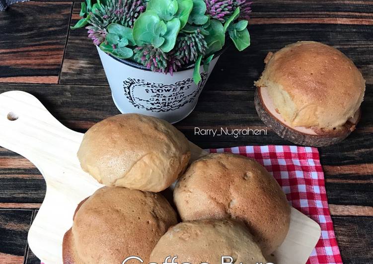 Langkah Mudah untuk Menyiapkan Coffee Bun (ala Roti Boy), Menggugah Selera