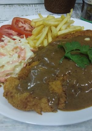Gambar Fish &chips rangup#ikan(minggu3)