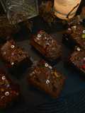 (Brownie de oreo y Nutella) - Adviento Halloween