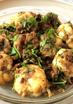 A picture of Chilli Garlic Prawns.