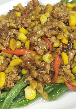 Foto resep Tumis Buncis Ayam Jagung