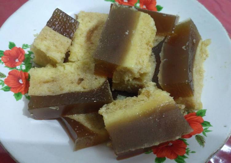 Cara Gampang Membuat Bolu kukus VS Agar-agar Anti Gagal