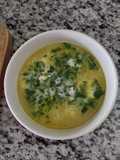 Sopa de garbanzos con curry (vegano)