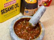A picture of gochujang mayo