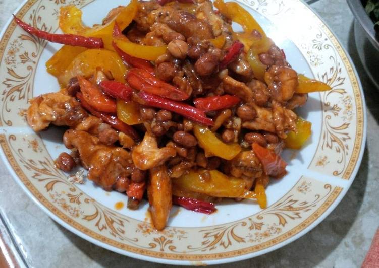 Simple ayam kung pao