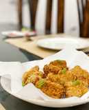 Sườn tẩm bột chiên xù