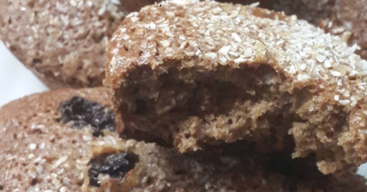 Muffins de avena y banana en licuadora 66 recetas caseras Cookpad