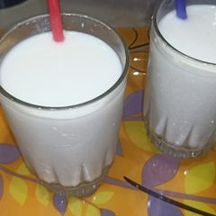 A picture of Milky sweet lassi.