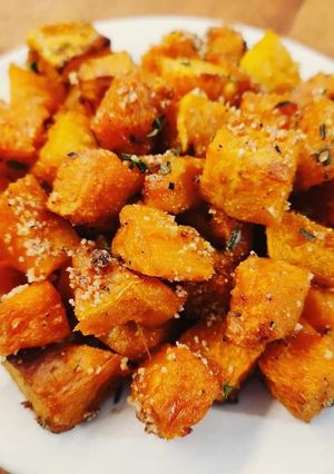 Foto di Zucca arrosto alle erbe aromatiche