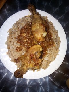 صورة لوصفة ارز بالدجاج