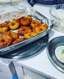 Hashtag#cc2022#week 3#snack #Onion vada coconut chutney