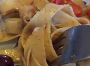 Foto resep Tagliattele with Olives and Cappers