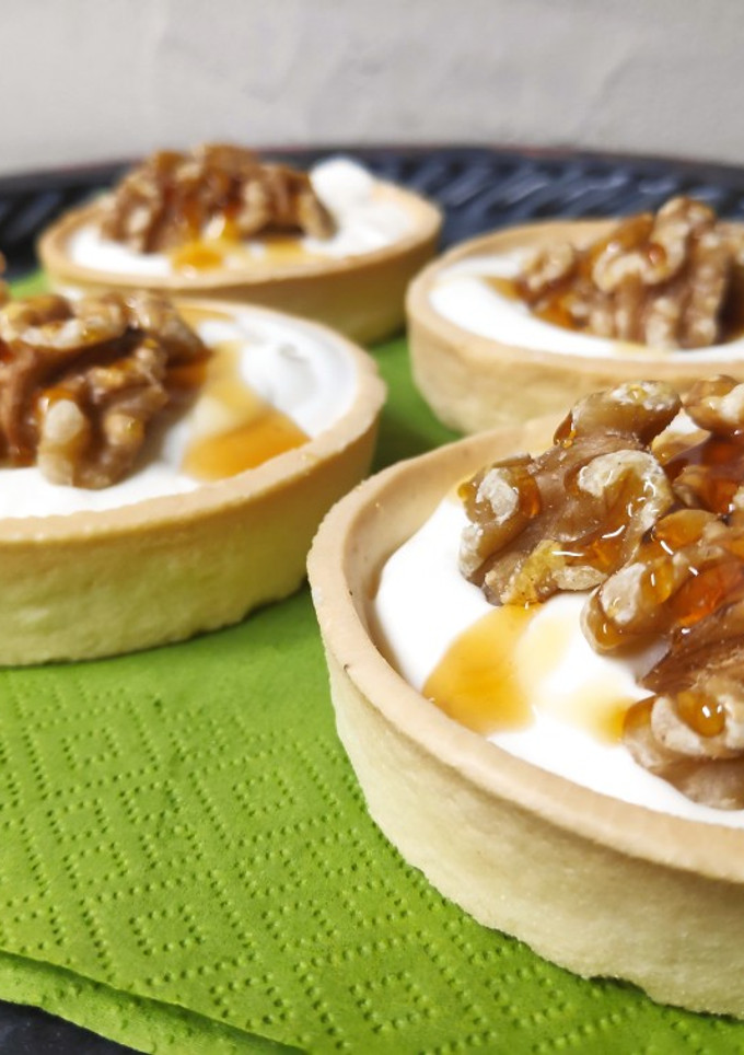 Una foto de Tartaletas rápidas de crema de queso