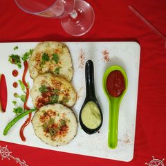 A picture of Mini Veg Uttapam.