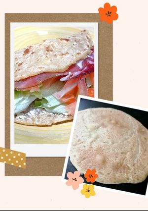A picture of Chickpea Flatbreads (Piadine di Ceci).