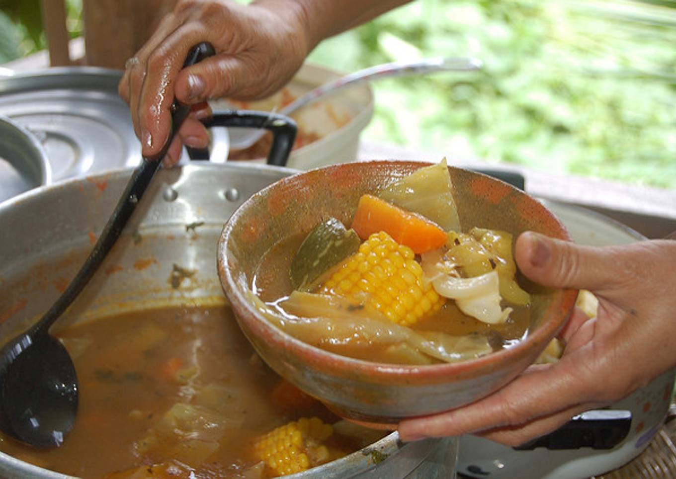 Caldo de Patas o sopa de Mondongo