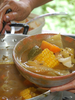 Una foto de Caldo de Patas o sopa de Mondongo