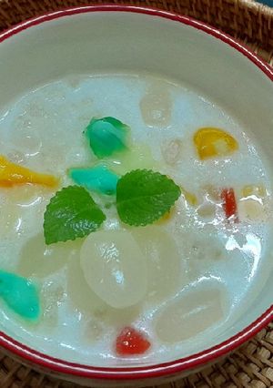 Hình của món Chè thốt nốt nước cốt dừa.