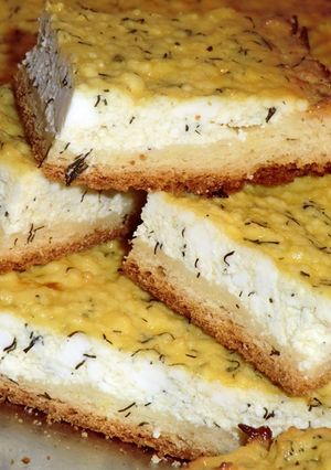 Túrós-kapros lepény recept fotója