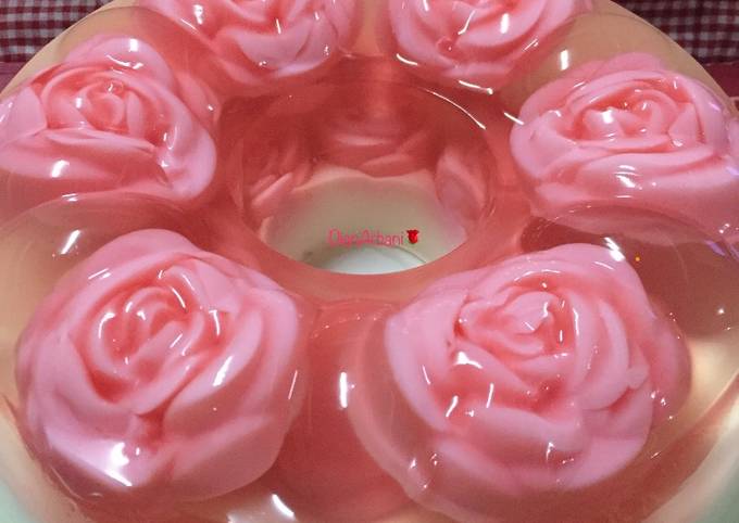 Cara bikin PUDING SUSU MAWAR KACA 🌹 Cara bikin PUDING SUSU MAWAR KACA 🌹